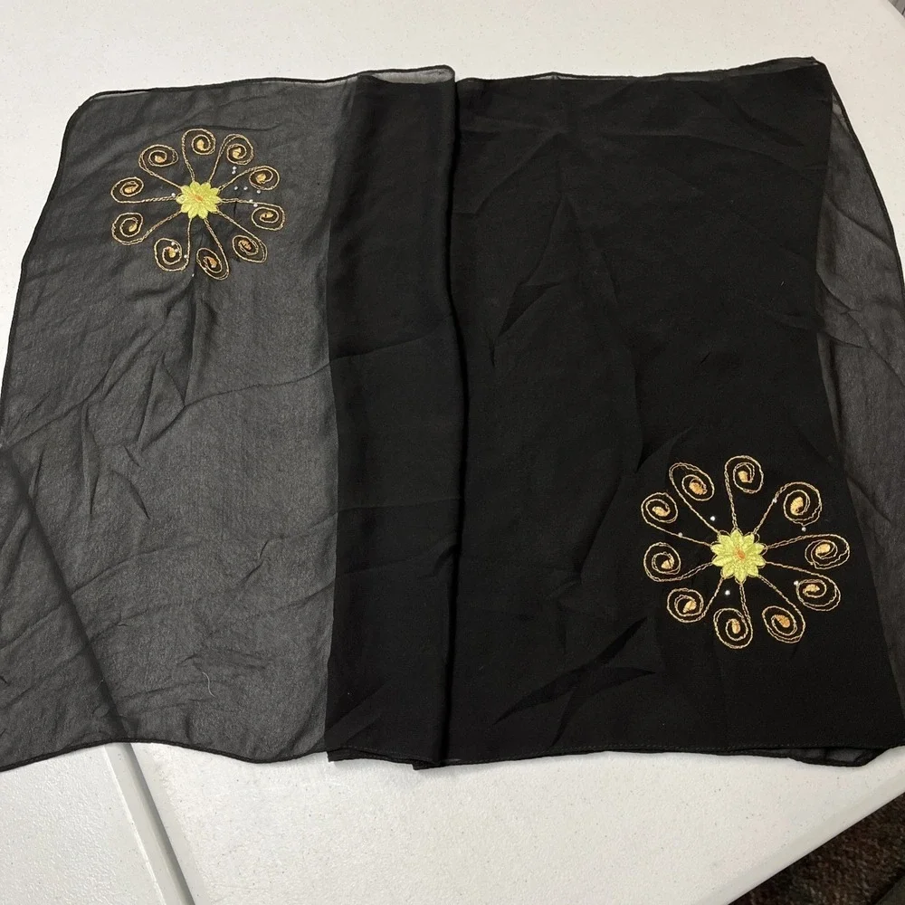 N/A black sheer